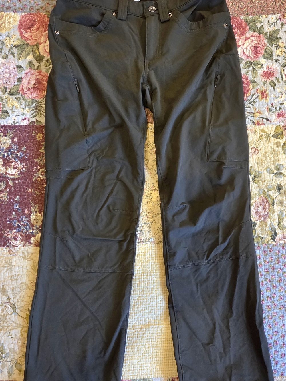Duluth Trading Co Olive Green Utility Pants